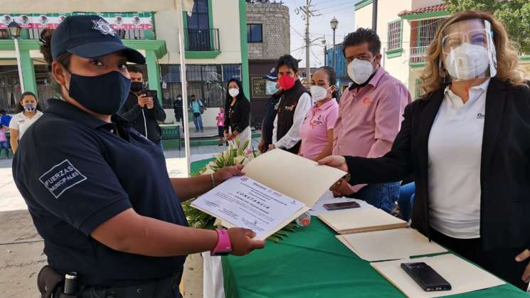 Concluye personal policial capacitación en Alerta de Género