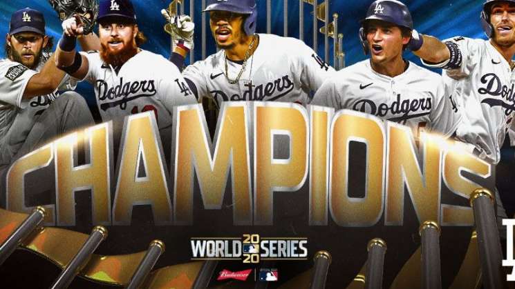 Ganan Dodgers la Serie Mundial de Beisbol