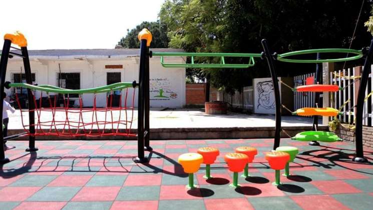 Inaugura DIF Oaxaca parque infantil incluyente en San Antonino C.