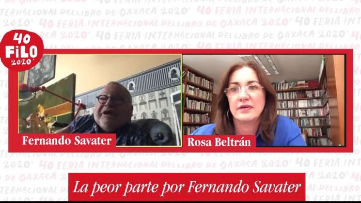 Savater presenta libro en la 40 FILO