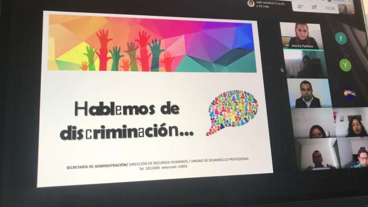 Construye Administración espacios laborales sin discriminación