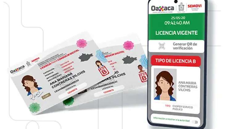 Oaxaca y su licencia digital para conducir