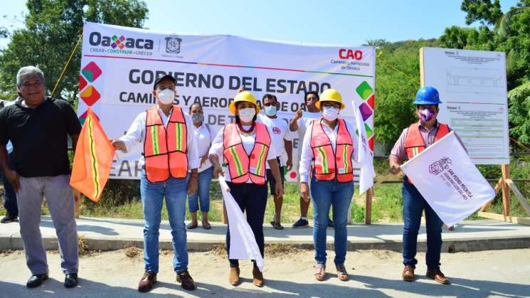 Inicia CAO reconstrucción de puente en Puerto Ángel