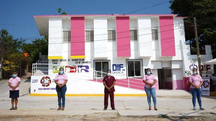 Inauguran Unidad Básica de Rehabilitación en Santa María Tonameca