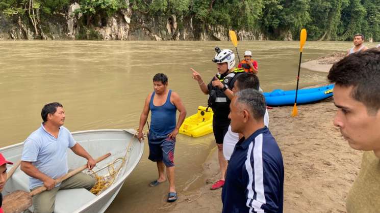 Continúa la búsqueda de persona desaparecida en la cuenca