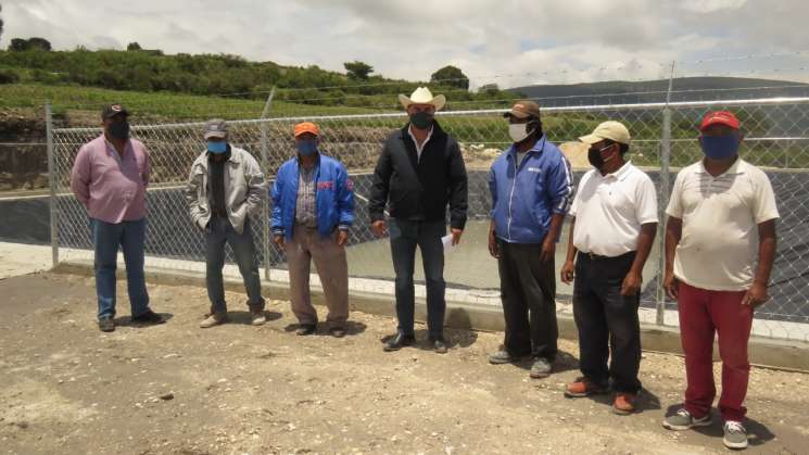 Impulsa Sedapa obras para captación de agua en Oaxaca