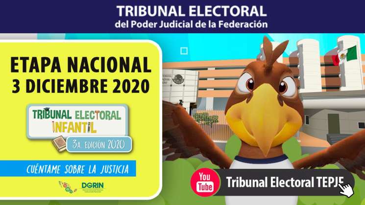 Se llevó a cabo la final del Tribunal Electoral Infantil 2020 