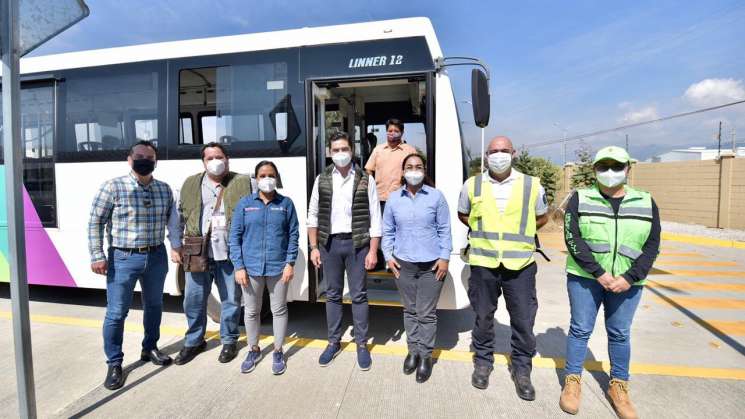 Semovi supervisa carril preferente del Citybus Oaxaca