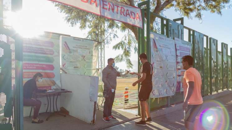 Polideportivo Venustiano Carranza, espacio responsable ante COVID