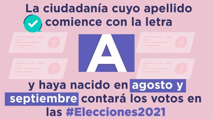 Nacidos con A entre agosto y septiembre, funcionario de casillas