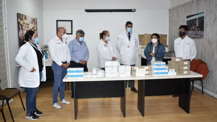 Recibe medicamentos oncológicos hospital de la Niñez Oaxaqueña