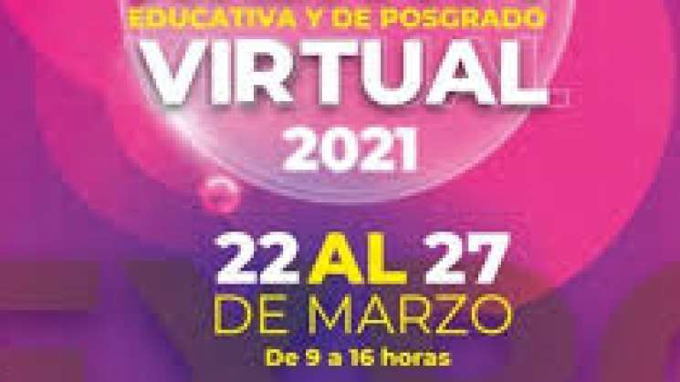 Realizarán Segunda Exporienta Educativa y de Posgrado Virtual 