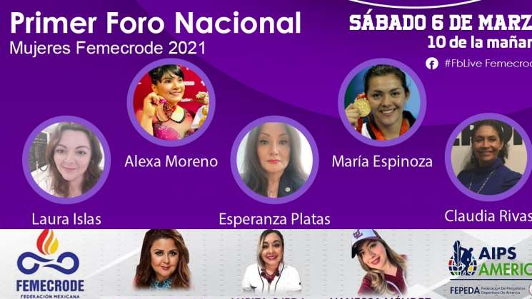 Realzaran Primer Foro Nacional Femenil Deportivo