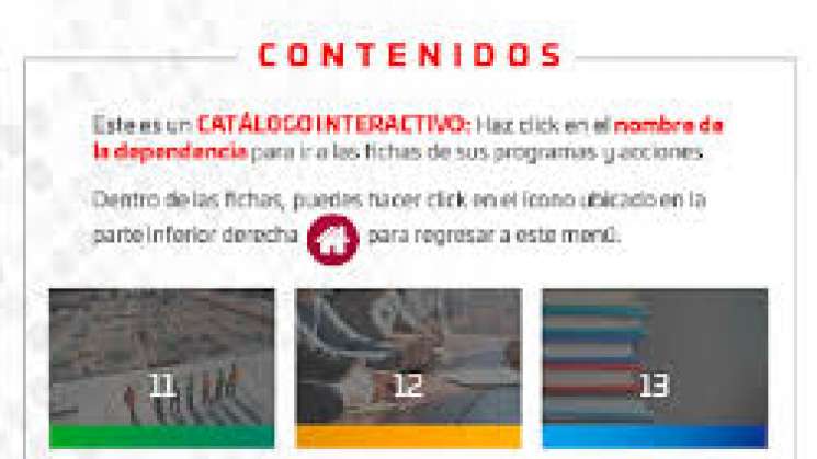 Lanza Sebien  Catálogo de Programas y Acciones 2021