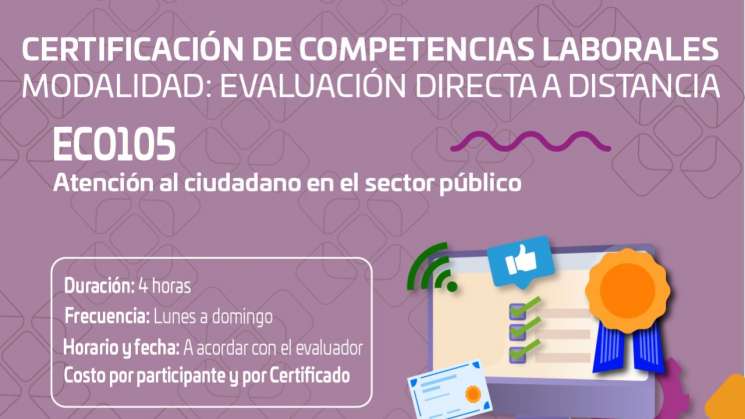 Certifica tus competencias laborales con el Icapet  