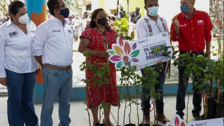 Reciben municipios de la Cañada apoyos en alimentación y salud