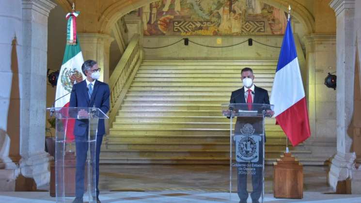 Oaxaca y Francia inauguran nueva era de cooperación y hermandad