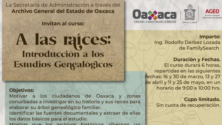 Invita AGEO a curso virtual para preservar documentos personales