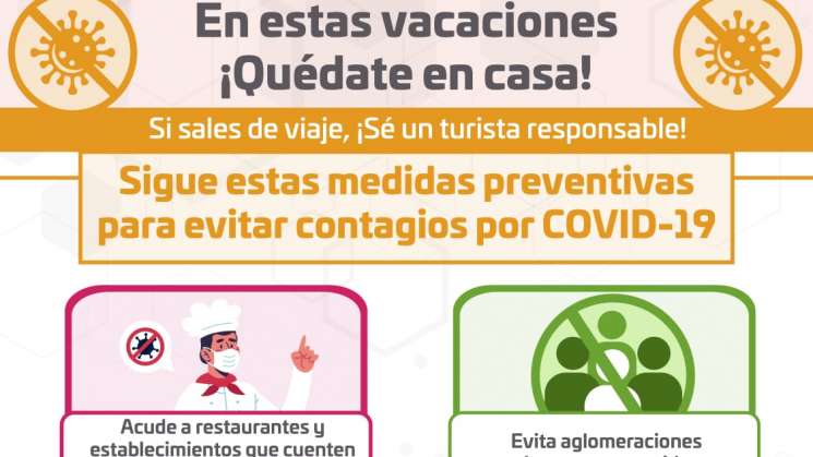 Piden los SSO actuar con responsabilidad durante las vacaciones 