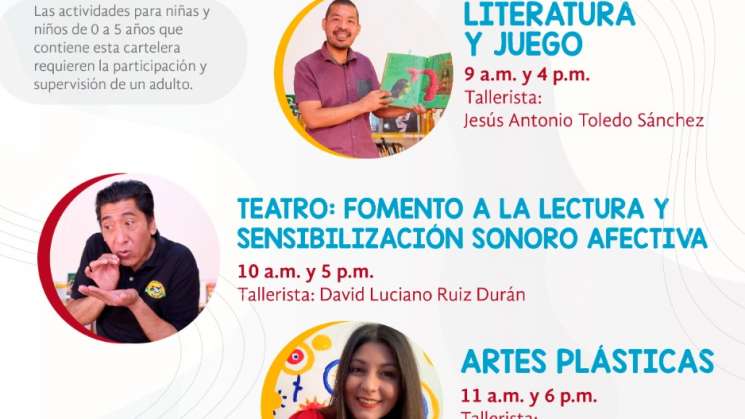 Seculta lanza cápsulas de Actividades Artísticas y Culturales 