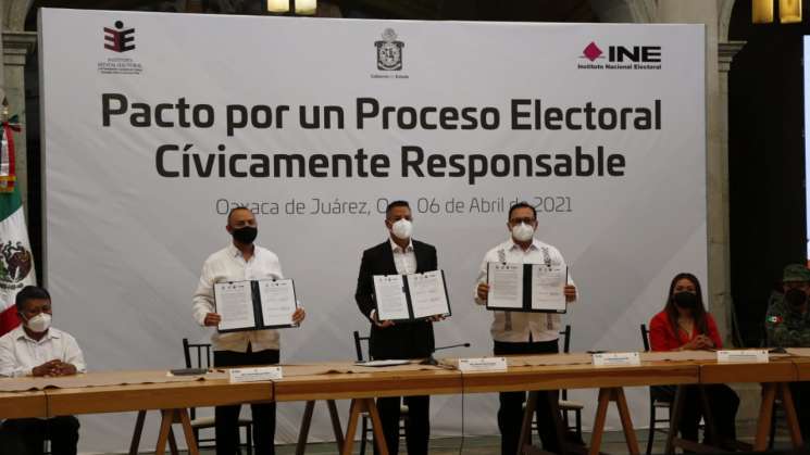 IEEPCO se suma al Pacto por un Proceso Electoral Responsable 