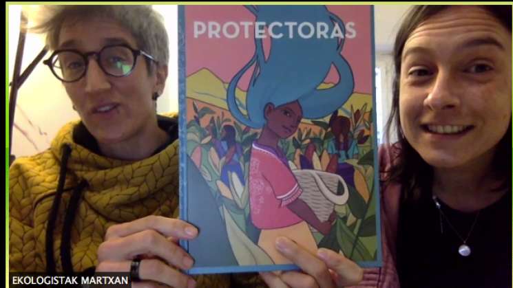 “Protectoras” cuento ilustrado que reconoce labor de defensoras 