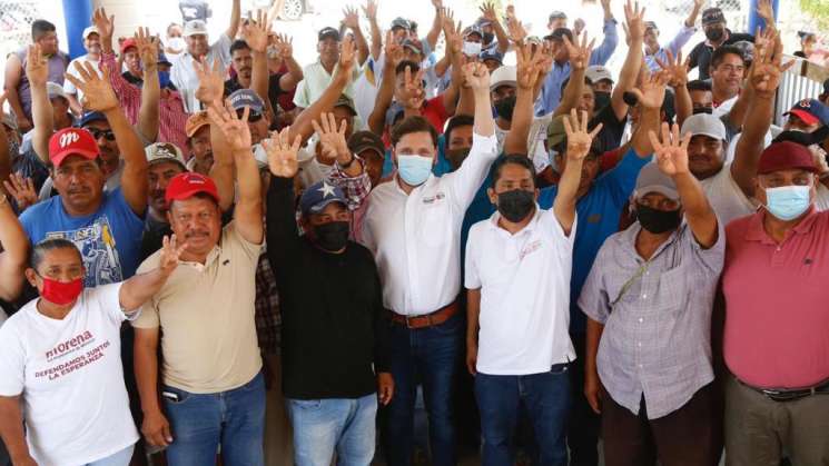 Cooperativas de pescadores y mototaxistas apoyan triunfo de JEG