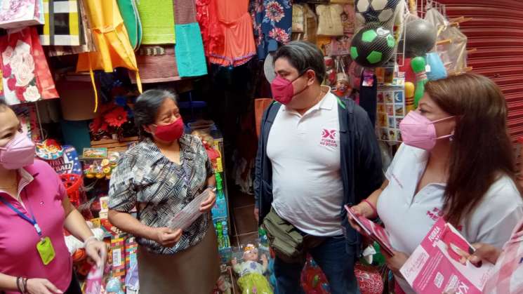 Karla Carrasco impulsará la economía local en los mercados