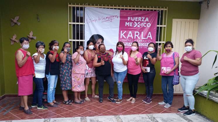 Mujeres con valores mejores lideres en cargos: Karla Gabriela 