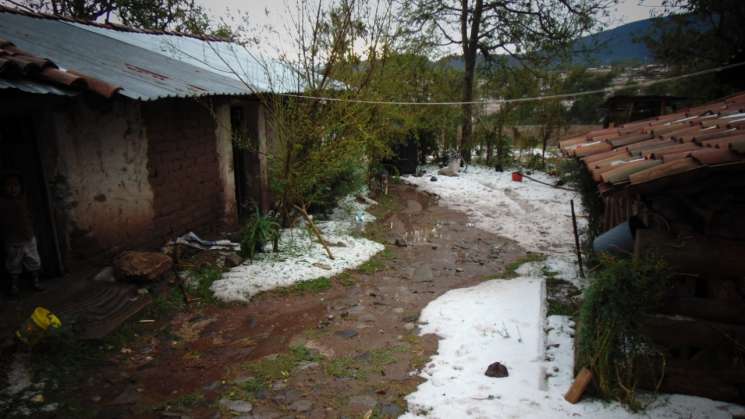 Se reportan lluvias en al menos tres regiones de Oaxaca