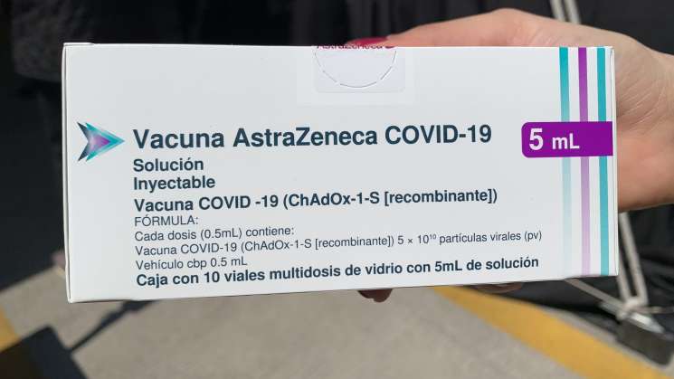 Lote de AstraZeneca envasado en México será de un millón de dosis