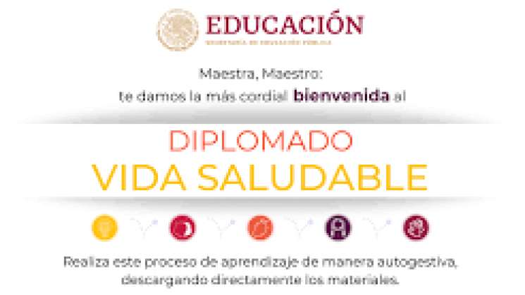 Invitan al Diplomado Vida Saludable a personal docente de Oaxaca