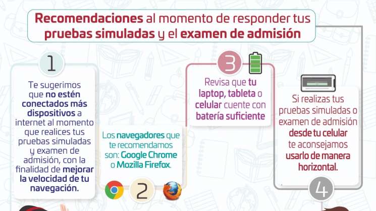 Realizará Cobao examen de admisión en línea 