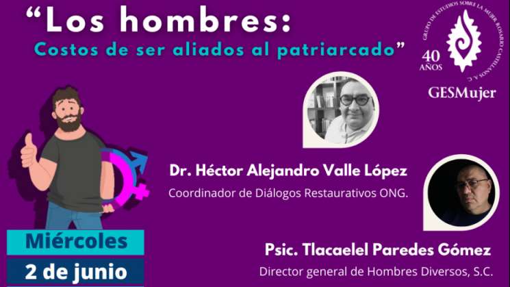 GESMujer invita al ciclo sobre masculinidades positivas