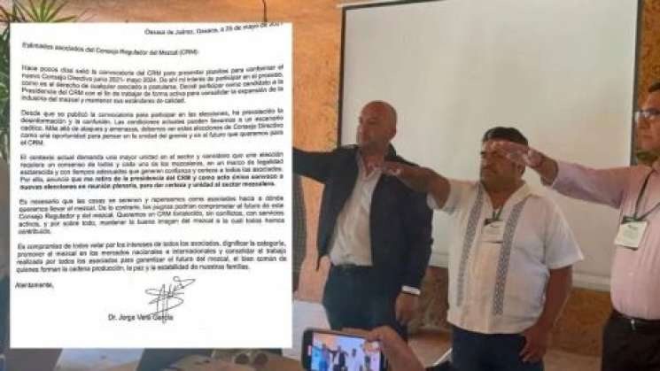 Mezcaleros rechazan a Hipócrates Nolasco y piden auditoria