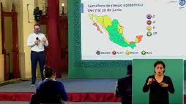 En México,19 estados pasan a semáforo verde