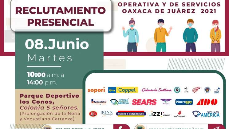 Ofertará CSNEO vacantes laborales con Reclutamiento  Presencial