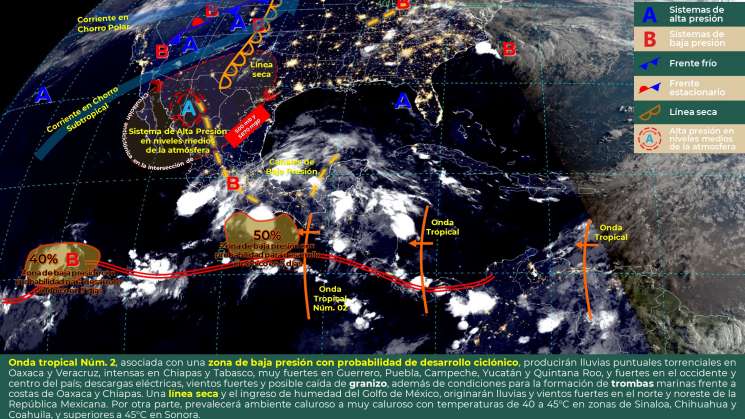 SMN: Persistirán fuertes lluvias en Oaxaca