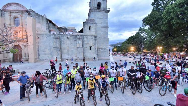 Promueve Semovi el uso de la bicicleta en capital oaxaqueña