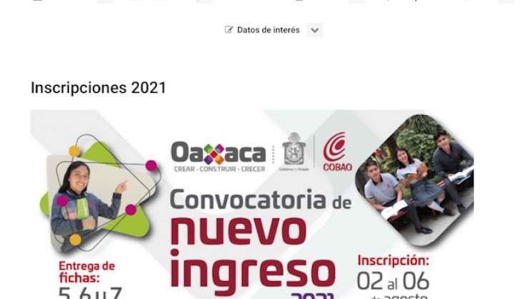 Cobao realiza con éxito examen de admisión en línea 