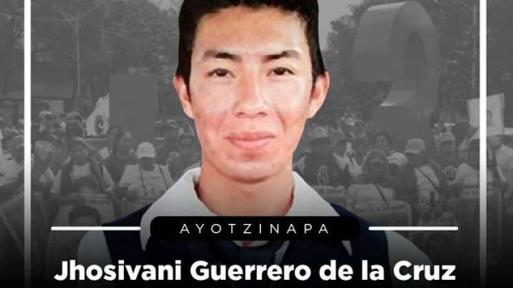 En barranca, Identifican restos del normalista Jhosivani Guerrero