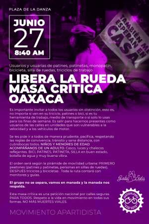 Libera la rueda masa critica