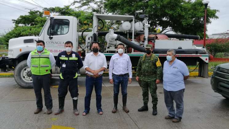 Atiende Gobierno emergencia por lluvias severas en el Istmo