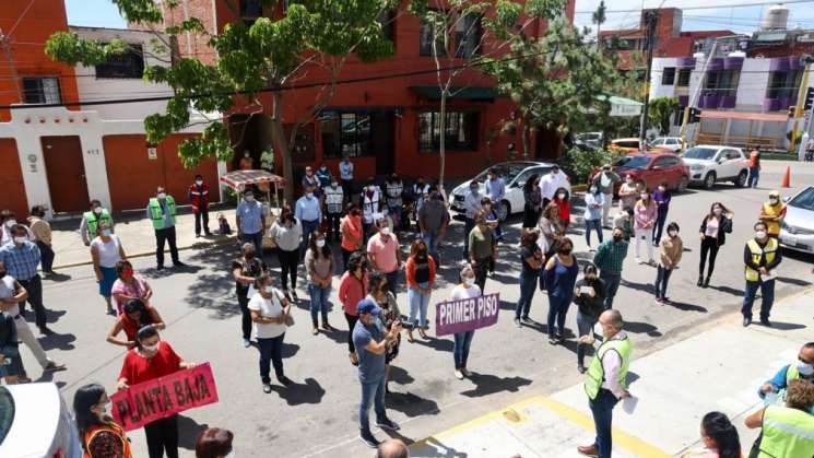 IEEPO fortalece cultura de protección civil  en comunidad escolar