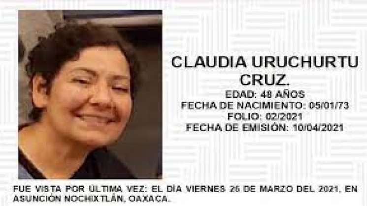 Activista Claudia Uruchurtu fue asesinada, confirma FGO