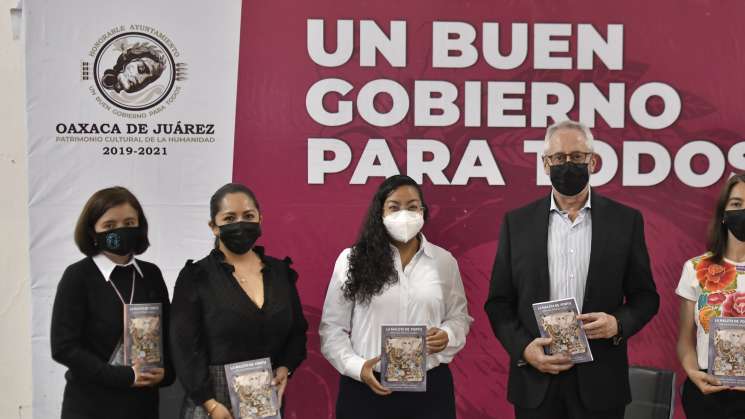 Presentan  libro “La Maleta de Fortu”  en capital de Oaxaca