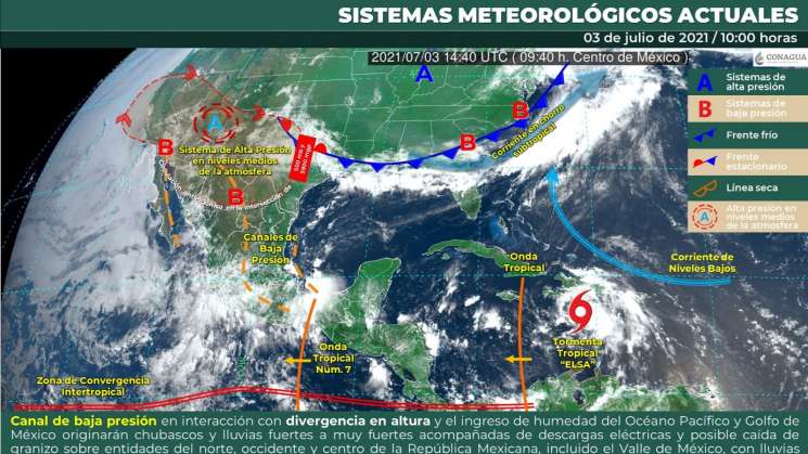 CEPCO se mantiene alerta por onda tropical número 07 