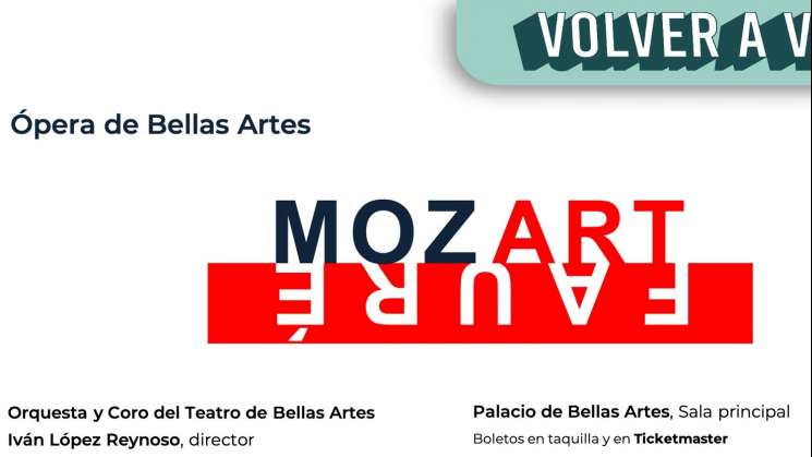 Obras de Mozart y Fauré con la Compañía Nacional de Òpera