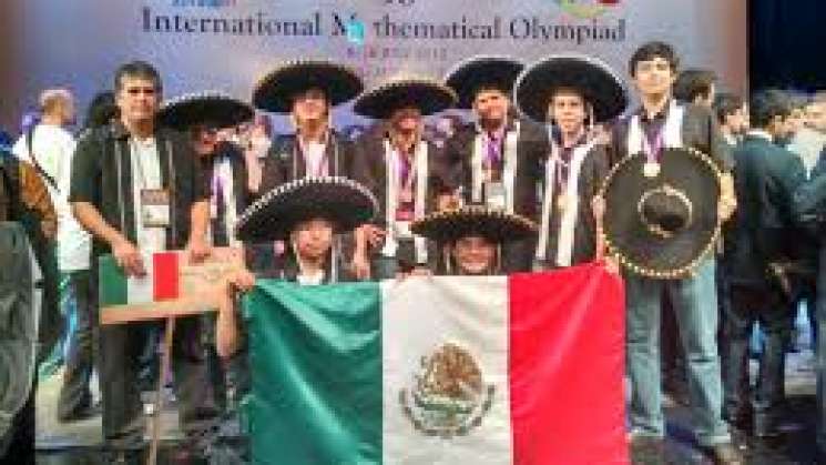 Ganan México 6  medallas en Olimpiada de matemáticas 