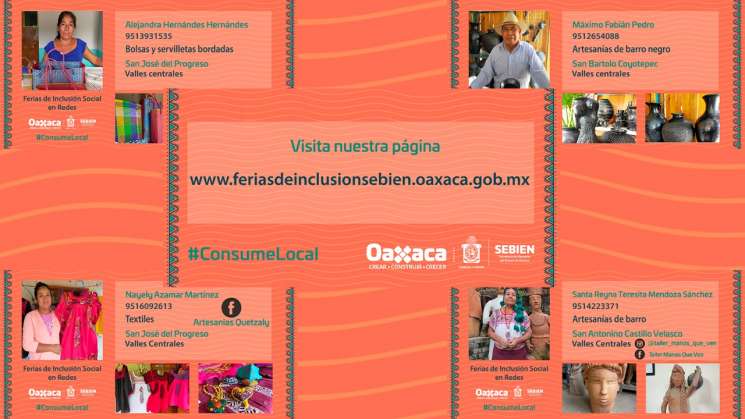 Lanza Sebien segunda Feria de Inclusión Social en Redes 2021     